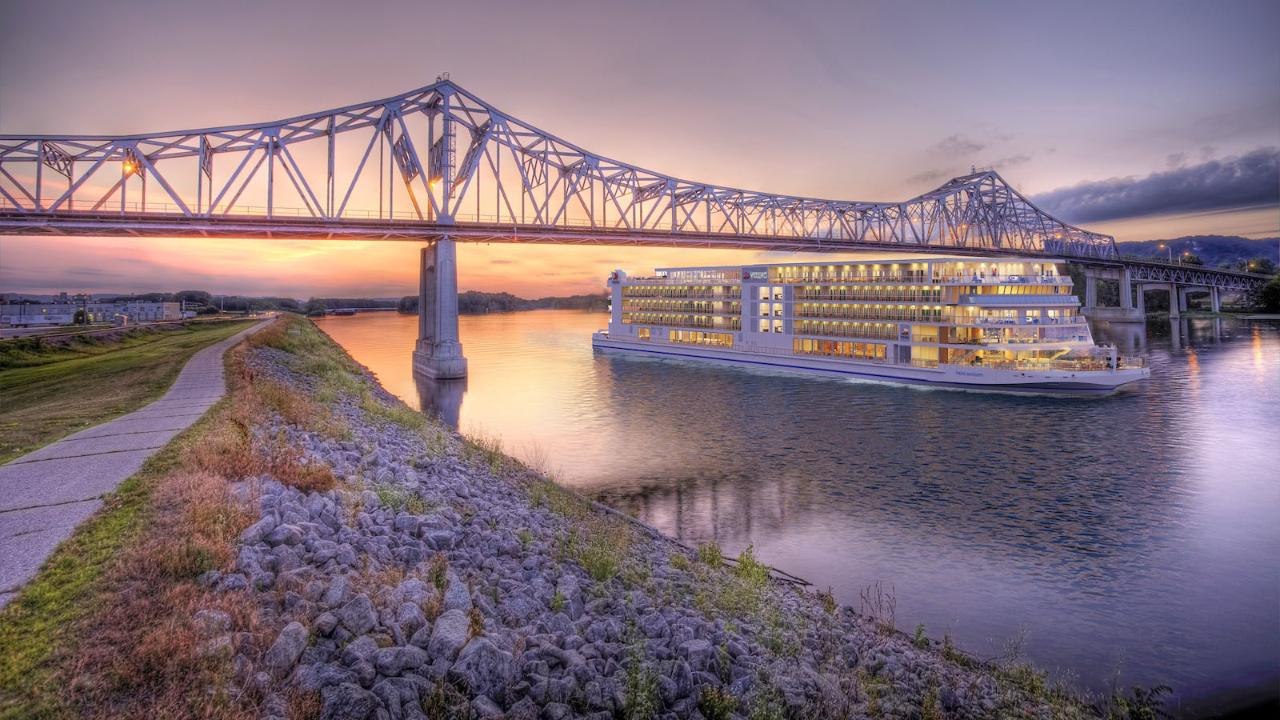 Viking Bets on the Future With New Cruise Ship Set to Sail the Mississippi River by 2022