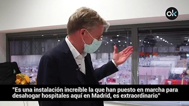 El jefe de la OMS en el Covid-19: El hospital de Ifema es increíble, deben sentirse orgullosos
