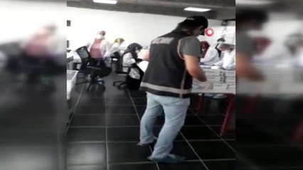 Bakanlık ile anlaşma yapmayan fabrikada üretilen maskelere el konuldu