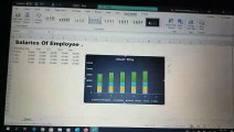 Create a column chart and waterfall chart in Excel .