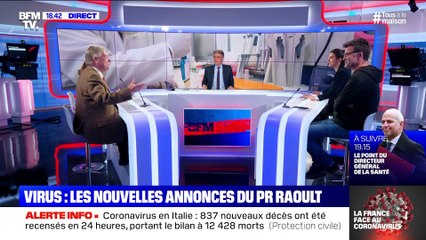 Story 5 : Les nouvelles annonces du Pr Raoult sur le Covid-19 - 31/03