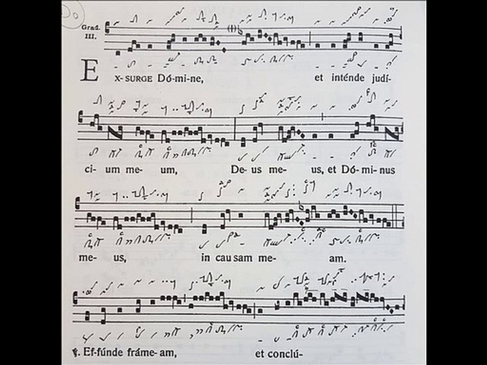Graduale Exsurge Domine, Hebdomada sancta, feria secunda