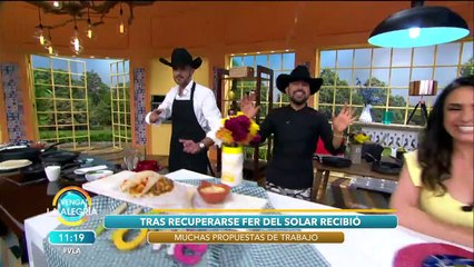 Fer del Solar nos platica EN EXCLUSIVA cómo se encuentra de salud. | Venga La Alegría