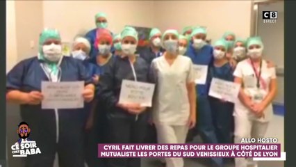 Cyril Hanouna fait livrer des repas pour le groupe hospitalier Mutualiste Grand Sud