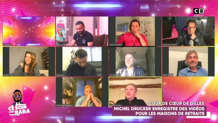 Michel Drucker enregistre de vidéos pour les maisons de retraite et fabrique des masques