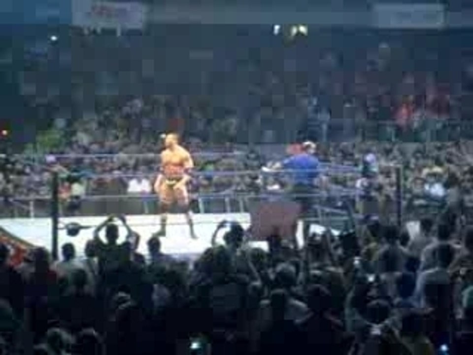 Smackdown/ecw en Chile Feb 13 Parte 23 The Road To WM Tour