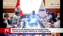 Primera Edición: Zeballos se reunió con alcaldes para tomar acciones frente al virus