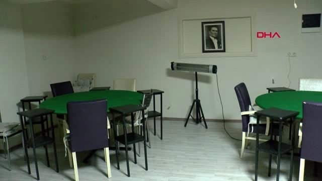 AVCILAR'DA FAALİYETİNE DEVAM EDEN KIRAATHANEYE POLİS BASKINI