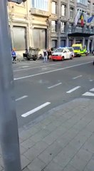 Accident au bout du tunnel Rogier