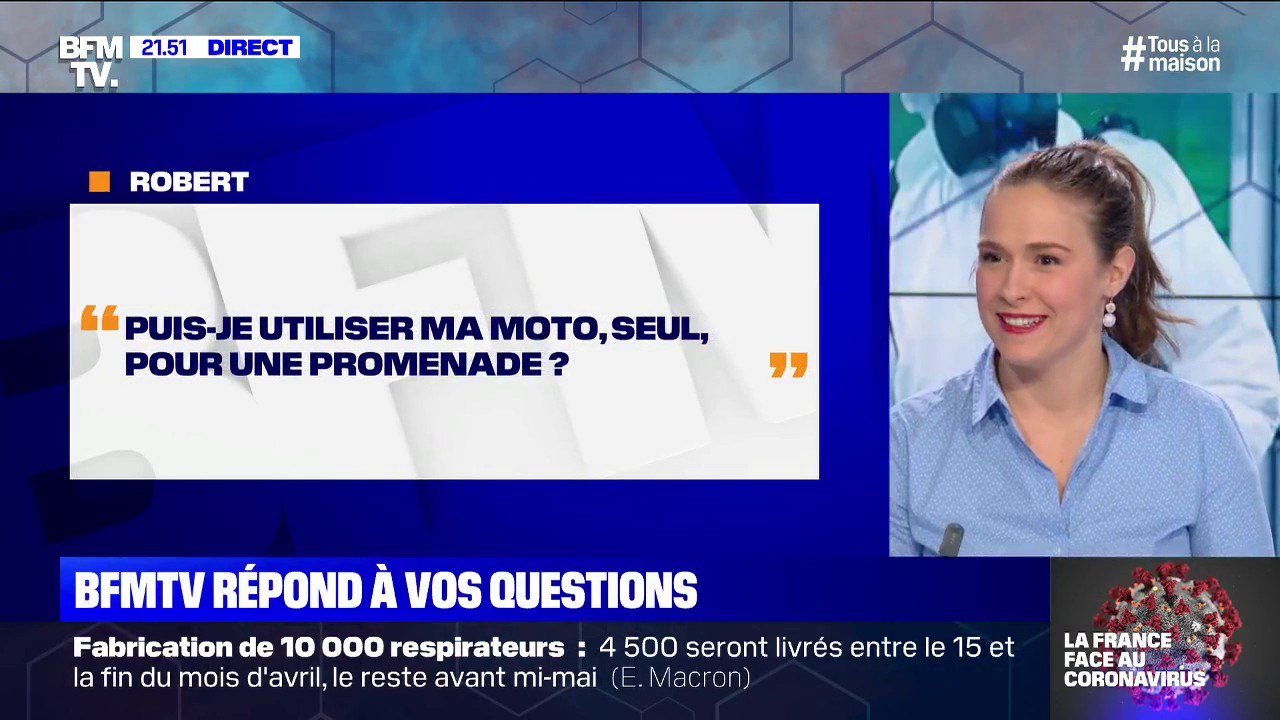 Puis-je utiliser ma moto, seul, pour une promenade ? BFMTV répond à vos questions