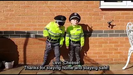 Levi and Ellis have a special message