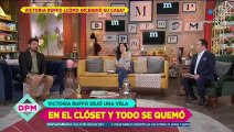 ¡Victoria Ruffo recordó cuando incendió su casa!