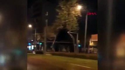 Tramvay yolunda atla yolculuk! "At beni kaçırdı"