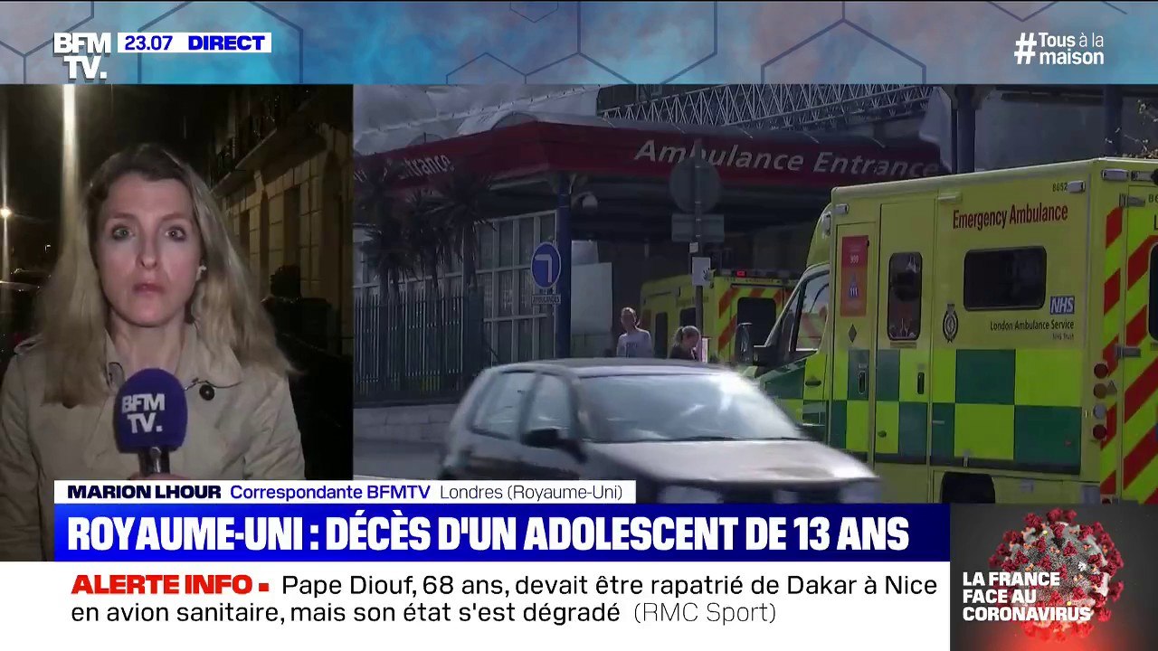 Coronavirus: un adolescent de 13 ans est mort au Royaume-Uni