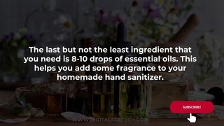 How To Make Your Own Hand Sanitizer At Home DIY | Covid-19