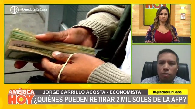 Ex aportantes podrán retirar 2 mil soles de su AFP