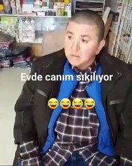 SORGUNLU FADİME EVDE CANIM SIKILIYOR