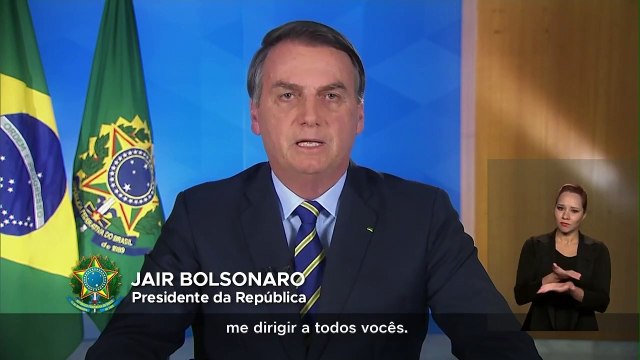 Pronunciamento do Presidente Jair Bolsonaro em Rede Nacional de Rádio e Televisão