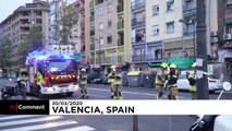 أزمة وباء كوفيد-19 في إسبانيا تضرب وحدة العناية المركزة في فالنسيا