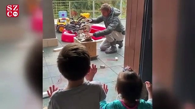 Engin Altan Düzyatan kolları sıvadı, aktivite hazırladı!