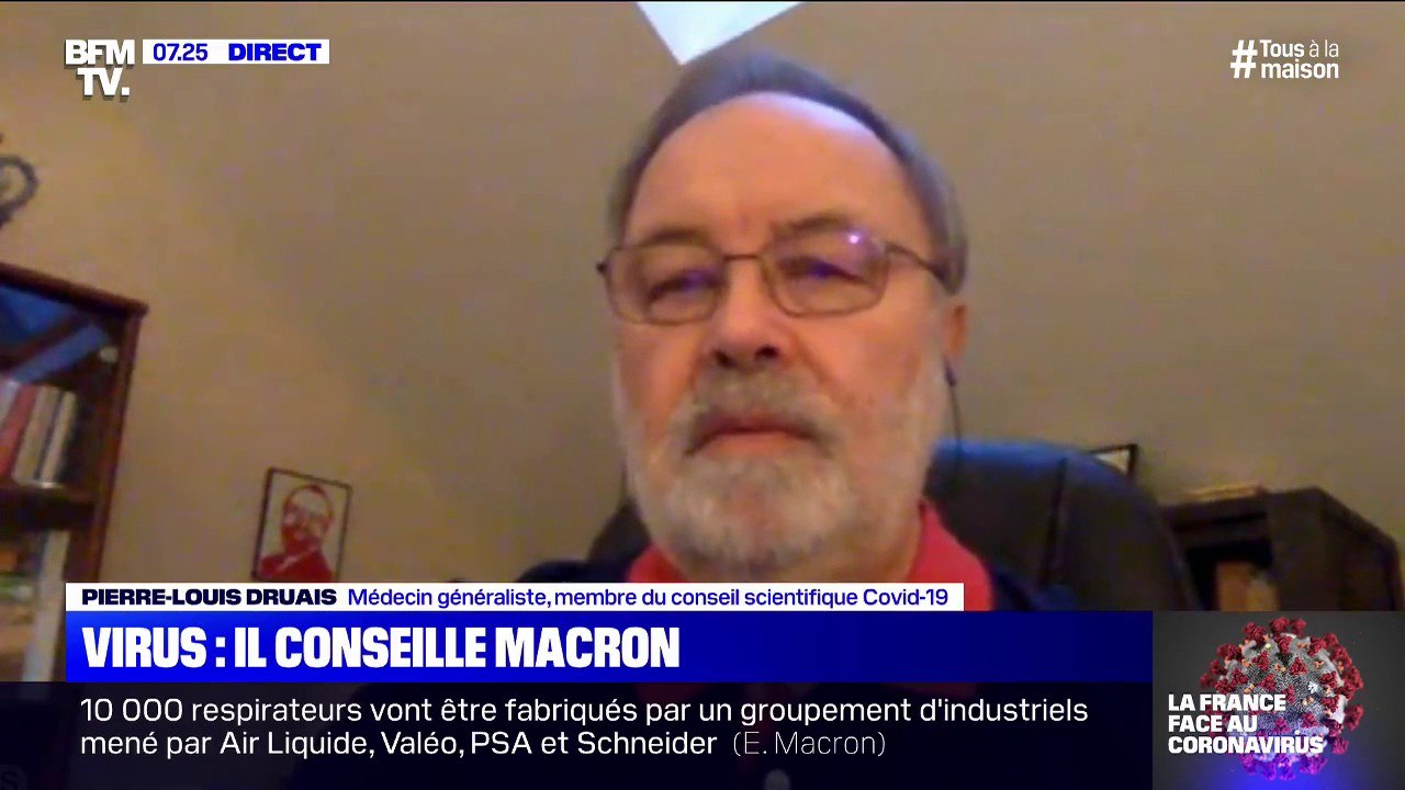 Le médecin généraliste Pierre-Louis Drouet appelle ceux qui ont des stocks de masques FFP2 à "les donner dans les pharmacies, dans les hôpitaux"