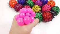 BINGO Song For Kids Play Slime Balls DIY Learn Colors For Baby And Kids Slime Ball Kinetic Sand Beach