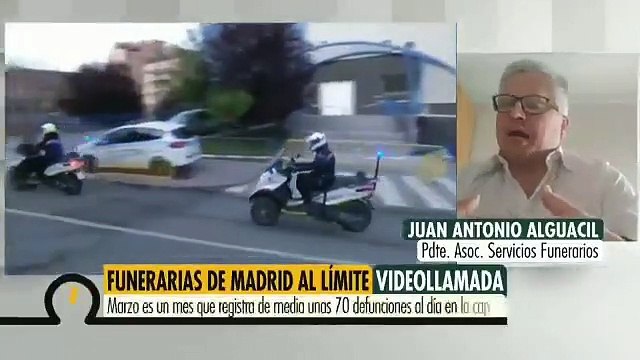 Así despacha Sonsoles Ónega al presidente de la Asociación de Funerarias por contradecir las cifras oficiales de muertos por coronavirus