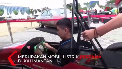 Mengintip Mobil Listrik Pertama di Kalimantan Karya Mahasiswa