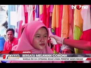 Warga Cipinang Perketat Akses Masuk Wilayah