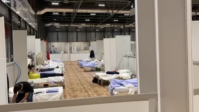 Este miércoles comienzan a usar se las UCI en el hospital de campaña de IFEMA