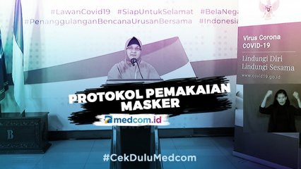 Download Video: Masker Kain Tak Bisa Lindungi dari Droplet Ukuran Kecil