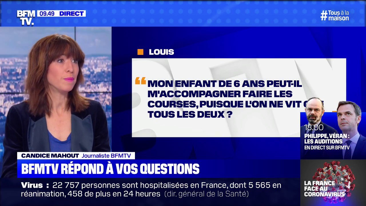 Mon enfant peut-il m'accompagner faire les courses si on ne vit que tous les deux ? BFMTV répond à vos questions