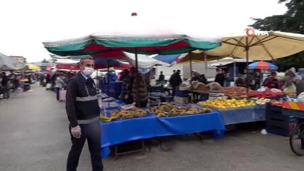 Pazarcılara çift ve tek haneli tezgah uygulaması