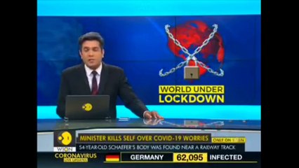 Germany minister commits suicide over CORONAVIRUS