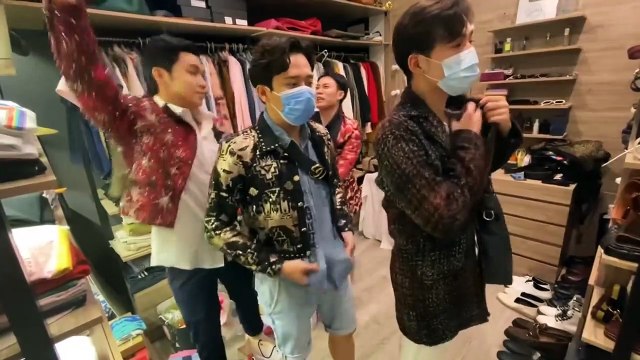 Quang Trung bị Trấn Thành, Jun Phạm, Trúc Nhân, Ali Hoàng Dương, Quốc Khánh đột nhập ngày sinh nhật