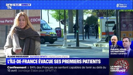 L'Île-de-France évacue ses premiers patients (4) - 01/04