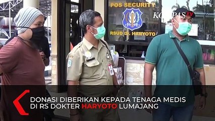 Tải video: Inspiratif! Sejumlah Orang di Lumajang Berdonasi Makanan Untuk Tenaga Medis