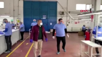 Tunceli'de sağlık çalışanları ve vatandaşlar için günlük 200 bin maske üretiliyor