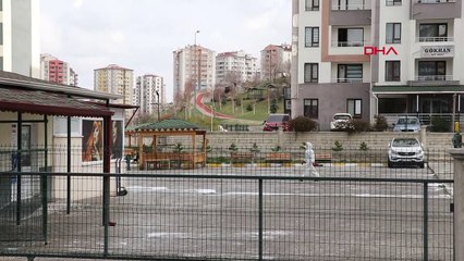 Umre sonrası karantinaya alınanların boşalttığı yurt, dezenfekte edildi