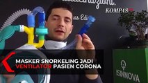 Kreatif! Perusahaan di Italia Mengubah Masker Snorkeling Menjadi Ventilator