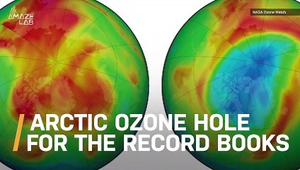 Rare, Record-Breaking Ozone Hole Opens Up Over the Arctic