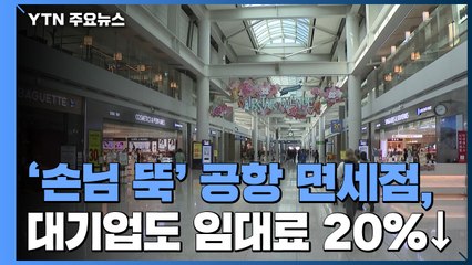 공항 면세점, 대기업도 임대료 20%↓...영화관도 지원 / YTN