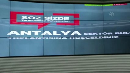 Bakan Pakdemirli, Antalya Sektör Buluşmasına telekonferansla katıldı