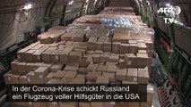 Russland schickt Corona-Hilfslieferung in die USA