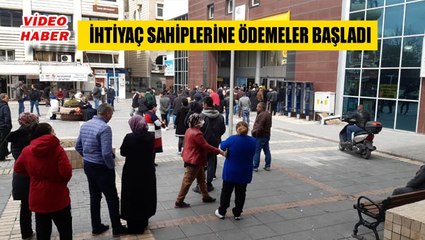 (1 Nisan 2020) İHTİYAÇ SAHİPLERİNE ÖDEMELER BAŞLADI