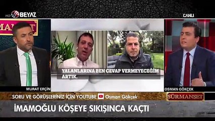 Osman Gökçek, 'İmamoğlu iki dakikada çark ediyor'