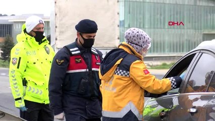 SİLİVRİ'DEKİ İSTANBUL'A GİRİŞ ÇIKIŞ KUYRUĞU HAVADAN GÖRÜNTÜLENDİ