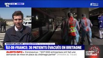 Coronavirus: les 36 patients d'Île-de-France évacués sont arrivés en Bretagne