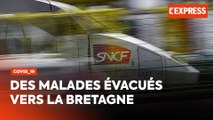 Coronavirus : 36 malades évacués par TGV de Paris vers la Bretagne