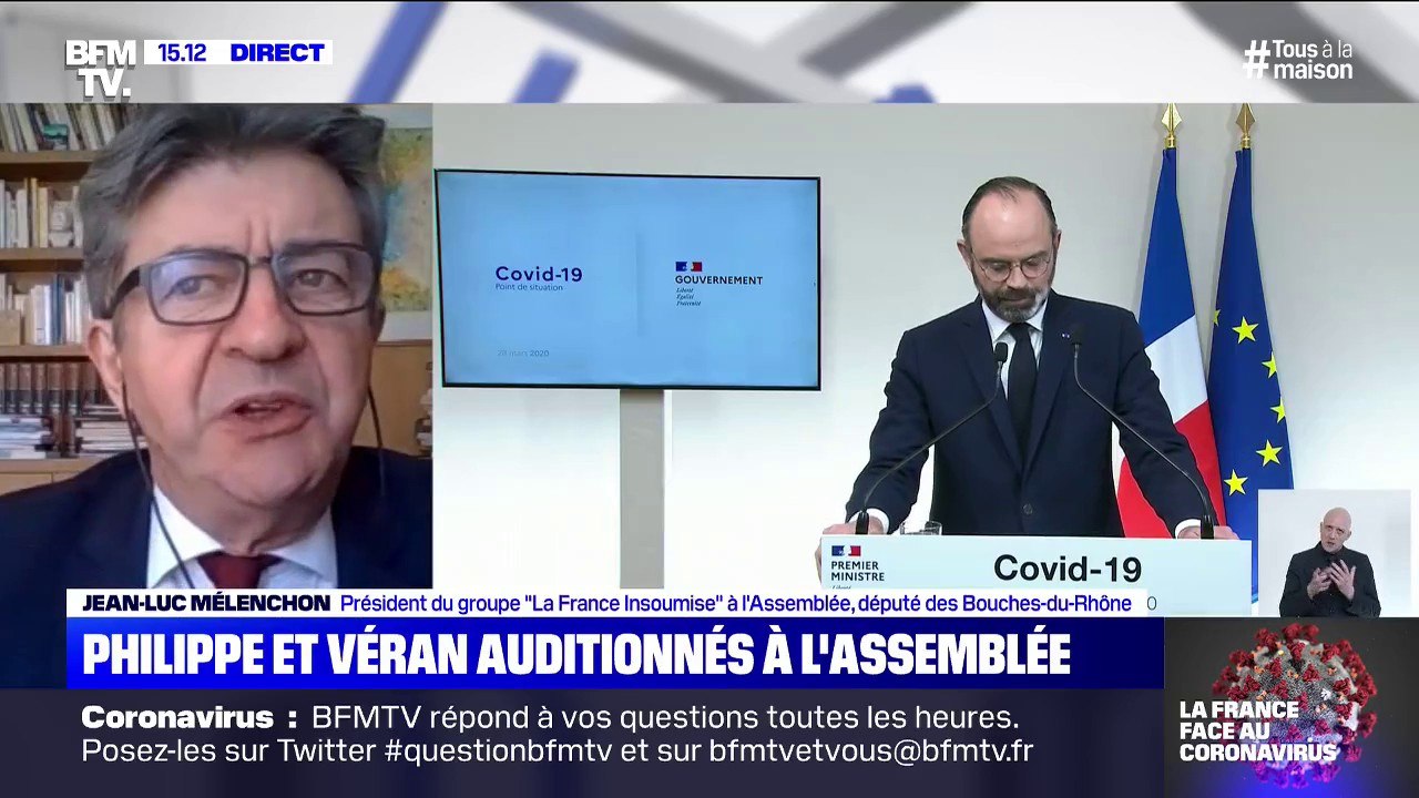 Jean-Luc-Mélenchon sur l'audition à l'Assemblée: "Nous ne sommes pas d'accord pour participer à une comédie sans fin"